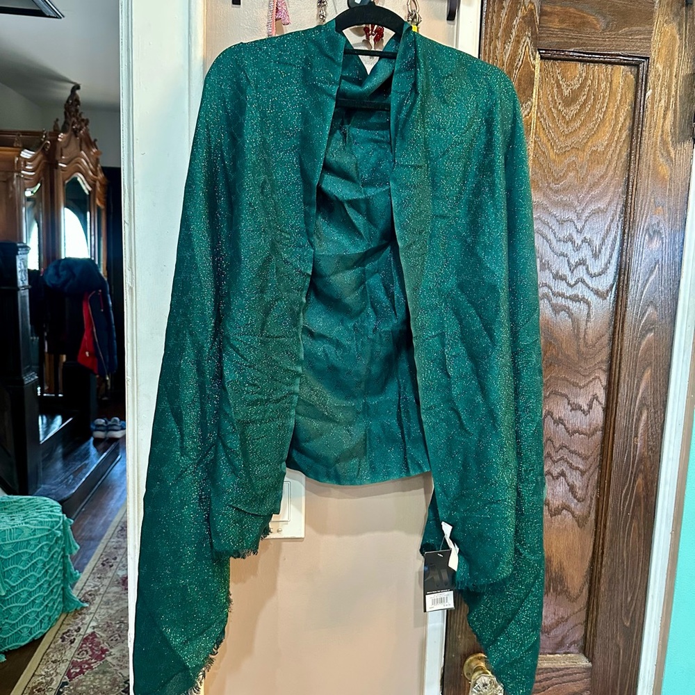 Nine West Sparkling Green Wrap